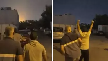 Bahreyn'de halk, kamikaze İHA'ların ABD üssüne isabet etmesini kutladı