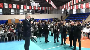 Büyükşehir'in gönül sofrası Türkoğlu'nda kuruldu