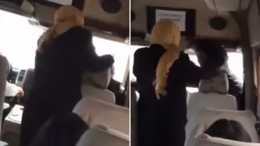 Yolcuyu önce uyardı sonra peş peşe yumrukladı! Herkesin dikkatini tek bir şey çekti