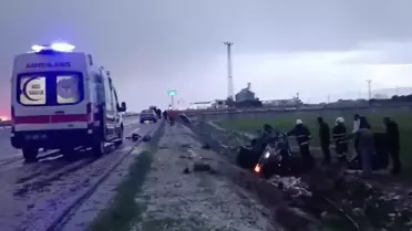 Kızıltepe'de Dolu Yağışı Kazalara Yol Açtı