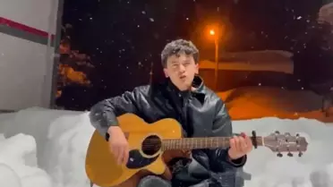 Akkuş'ta Yoğun Kar Yağışı