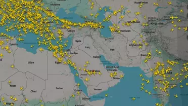 Orta Doğu hava sahası kapandı: Uçuşlar durdu, gökyüzü boşaldı