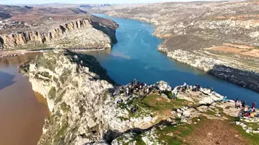 Şanlıurfa'da Doğa Yürüyüşü ile Uyuşturucuya Dikkat
