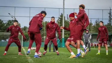 Trabzonspor, Başakşehir Maçı Hazırlıklarına Başladı