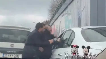 Bursa'da Trafikte Kavga: 180 Bin TL Ceza