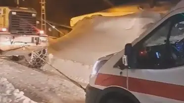 Hamile Kadın 5 Saatte Hastaneye Ulaştırıldı