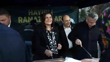 Başkan Çerçioğlu Köşk'te vatandaşlarla iftar sofrasında bir araya geldi