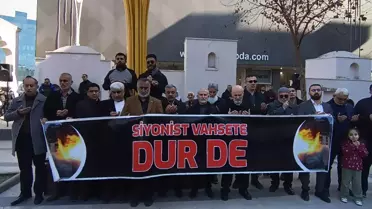 Batman'da İran'a Saldırılara Protesto