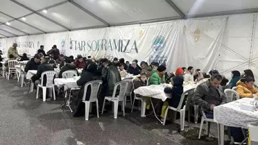 Büyükşehirin iftar sofraları gönüllere dokunuyor