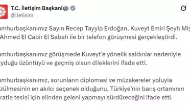 Cumhurbaşkanı Erdoğan, Kuveyt Emiri El Sabah ile görüştü