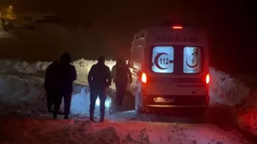 Karla Mücadele: Hasta Hastaneye Ulaştırıldı
