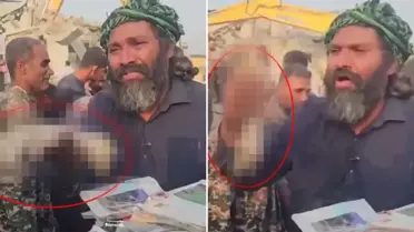 İran'da İlkokulda öldürülen kız çocuğunun kopan elini gösterip isyan etti: Dünya bu cinayeti görmeli