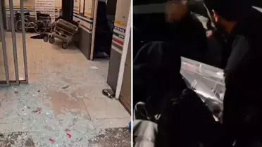 Tahran'da hastane vuruldu, hemşireler yeni doğan bebeklere koştu