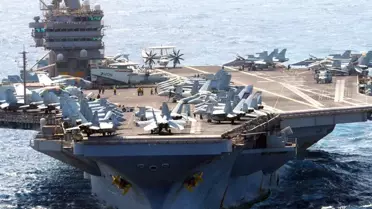 İran 'Abraham Lincoln'u hedef aldı, ABD'den açıklama geldi