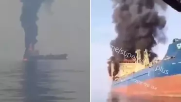 İran, Hürmüz Boğazı'nı geçmeye çalışan petrol tankerini vurdu