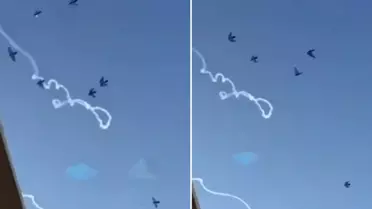 İran'ın füze saldırıları turistleri korkuttu, ağlayarak izlediler