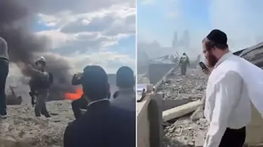 İsrail'i savaş alanına çeviren saldırı! Taş üstünde taş kalmadı