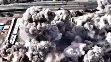 İşte ABD'nin Devrim Muhafızları Karargahı'nı vurduğu anlar