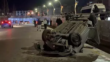 Gaziantep'te Kaza: İki Yaralı