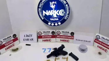 Yalova'da Uyuşturucu Operasyonu: 4 Tutuklama