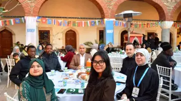 Uluslararası Öğrenciler İftar Programında Buluştu