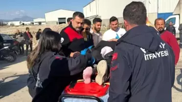 Antakya'da Trafik Kazası: 1 Yaralı