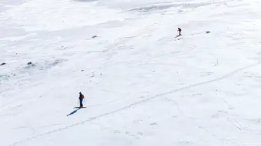 Antalya'da İki Mevsim Yaşanıyor