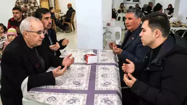 Çameli Belediyesinin iftar sofrası Karabayır'da kuruldu