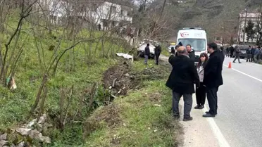 Tirebolu'da trafik kazası: 1 ölü