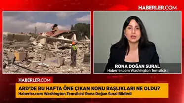 Haberler.com Washington Temsilcisi Rona Sural: ABD'de yüzde 43'lük bir kesim savaşı onaylamıyor