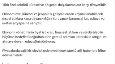 TOBB Başkanı'ndan Ekonomi Güvencesi