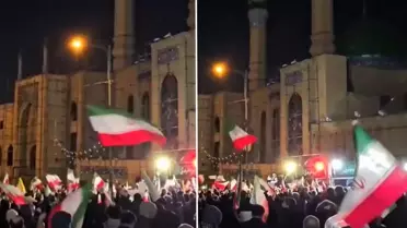 İran'da binlerce kişi sokaklara döküldü