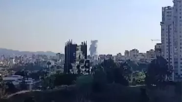 İsrail'den Beyrut'a Hava Saldırısı