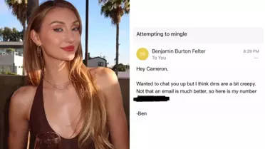 Nişanlısının attığı e-postayı paylaştı, herkes aynı detaya takıldı