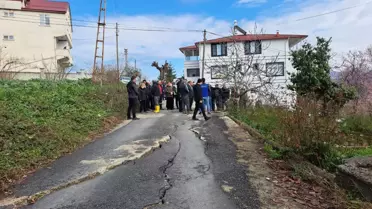 Ordu'da Heyelan: 4 Ev Hasar Gördü