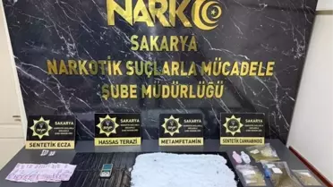 Sakarya'da uyuşturucu operasyonu: 4 tutuklama