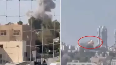 Savaşta tansiyon yükseliyor! İran, Tel Aviv'i böyle vurdu