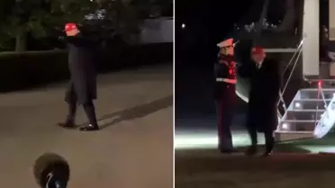 Trump 'Hedefiniz nedir Başkan?' sorusunu yanıtsız bıraktı