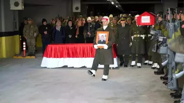 Kazada Hayatını Kaybeden Astsubay Dualarla Uğurlandı