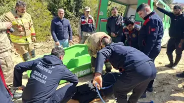 Hafriyat Kamyonu Uçuruma Yuvarlandı: Sürücü Hayatını Kaybetti