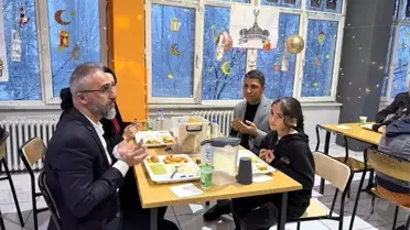 Başkan Durak öğrencilerle iftar açtı