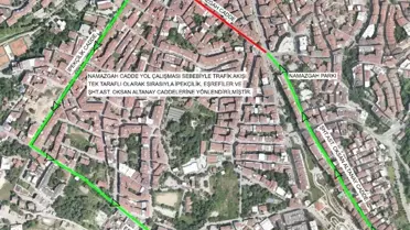 Bursa'da trafik düzenlemesi