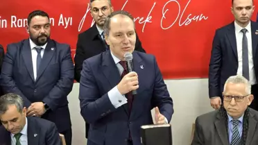 Fatih Erbakan Yozgat'ta vatandaşlarla iftar sofrasında buluştu