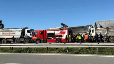 Hatay'da Kamyon Çarpışması: 1 Ölü