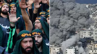 Hizbullah bir ülkeyi resmen ateşe attı! İsrail bugün de füzelerle vurdu