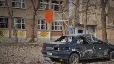 İsrail yine okul vurdu! Tamamen yıkıldı