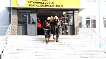 Karesi'de 413 öğrencili dev deprem tatbikatı