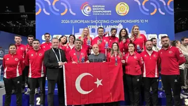 Türkiye Havalı Silahlar Şampiyonası'nda 7 Madalya Kazandı