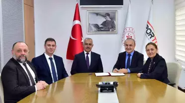 Oltu'ya dev yatırım: Modern spor salonu için imzalar atıldı