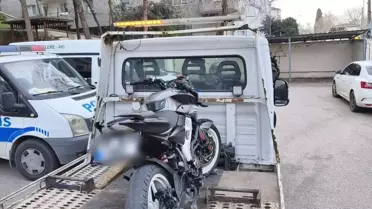 Ehliyetsiz Motosiklet Sürücüsüne 245 Bin Lira Ceza